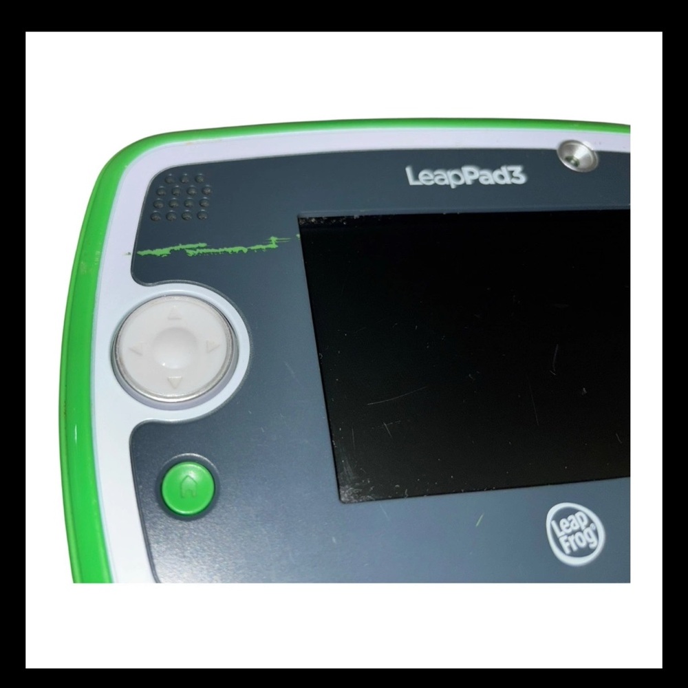 LeapFrog LeapPad 3 Kids Learning Tablet Green Tested & Working W/O Charger - Picture 5 of 6